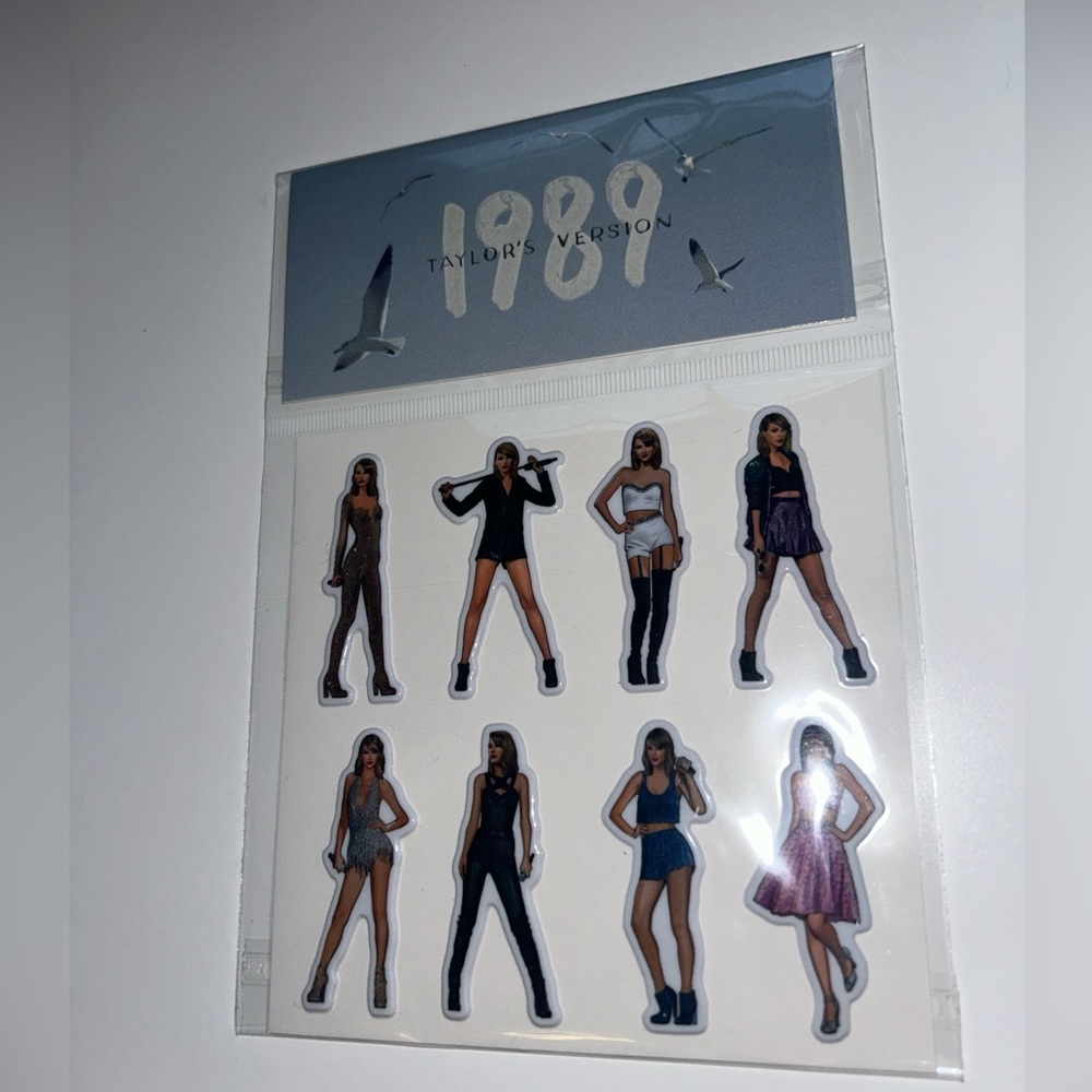 Taylor Swift  1989 (Taylor’s Version) Eras Puffy Stickers BRAND NEW RARE